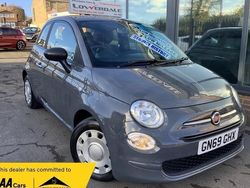 Grey Used 2019 Fiat 500 Pop Hatchback | £7,295 (Fair price)