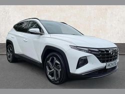 White Used 2024 Hyundai Tucson Ultimate SUV | £28,581 (A bit pricey)