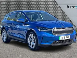 Blue Used 2021 Skoda Enyaq iV Suite SUV | £17,795 (Fair price)
