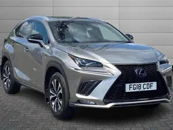 Sonic titanium Used 2018 Lexus NX300h Sport Line SUV | £19,550 (Fair price)