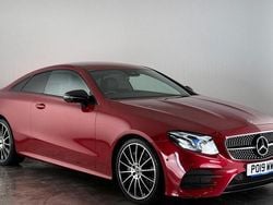 Red Used 2019 Mercedes E300 AMG line Coupe | £20,800 (Super price)
