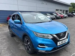 Blue Used 2018 Nissan Qashqai Tekna SUV | £9,950 (Fair price)