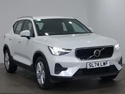 White Used 2024 Volvo XC40 Core SUV | £28,998 (Fair price)