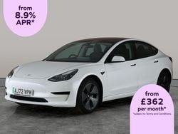 White Used 2022 Tesla Model 3 RWD Sedan | £20,350 (Fair price)