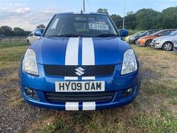 Blue Used 2009 Suzuki Swift Hatchback | £2,395 (Fair price)