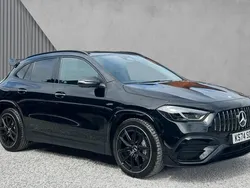 Black Used 2024 Mercedes GLA35 AMG Premium Plus SUV | £48,372 (Fair price)