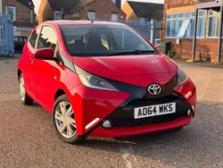 Red Used 2014 Toyota Aygo x-press Hatchback | £4,145 (Fair price)