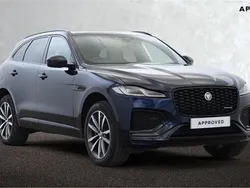 Metallic portofino blue Used 2023 Jaguar F-Pace R-Dynamic SUV | £37,954 (Fair price)