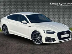 White Used 2023 Audi A5 Sportback S-Line Hatchback | £28,912 (Fair price)