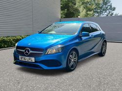 Blue Used 2016 Mercedes A200 AMG line Hatchback | £9,495 (Fair price)
