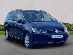 Blue Used 2021 VW Sharan SE MPV | £22,869 (A bit pricey)