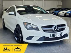 White Used 2015 Mercedes CLA200 Coupe | £8,825 (Fair price)