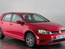 Red Used 2017 VW Golf VII SE Hatchback | £10,000 (Fair price)