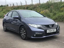 Blue Used 2014 Honda Civic SE Plus Hatchback | £4,995 (Fair price)