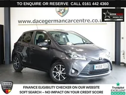 Grey Used 2018 Toyota Yaris Hatchback | £10,289 (Fair price)