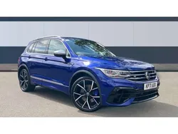 Blue Used 2021 VW Tiguan R SUV | £33,487 (Fair price)