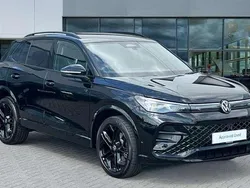 Grenadilla black metallic Used 2025 VW Tiguan Black Edition SUV | £43,825 (Fair price)