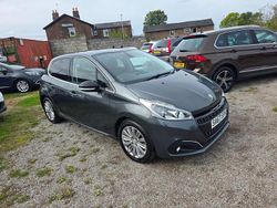 Grey Used 2017 Peugeot 208 Allure Hatchback | £4,990 (Fair price)