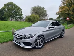 Silver Used 2014 Mercedes C220 AMG line Sedan | £10,750 (A bit pricey)