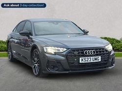 Grey Used 2023 Audi A8 Black Edition Sedan | £46,770 (Fair price)