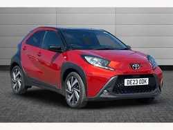 Red Used 2023 Toyota Aygo Hatchback | £15,499 (Fair price)