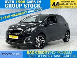 Black Used 2019 Peugeot 108 Allure Hatchback | £10,795 (Fair price)