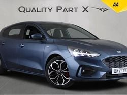 Blue Used 2021 Ford Focus ST-Line X Hatchback | £12,075 (Good price)