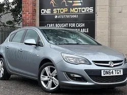 Silver Used 2014 Vauxhall Astra SRi Hatchback | £3,895 (Fair price)