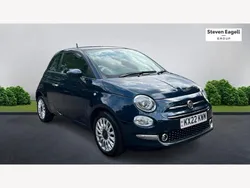 Blue Used 2022 Fiat 500 Dolcevita Hatchback | £10,627 (Fair price)