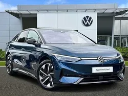 Aquamarine blue Used 2024 VW ID.7 Pro Sedan | £31,950 (Super price)