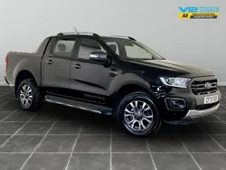 Black Used 2022 Ford Ranger Wildtrack Pickup | £16,295 (Super price)