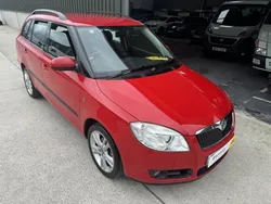 Red Used 2009 Skoda Fabia Estate | £2,695 (Expensive)