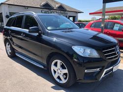 Black Used 2014 Mercedes ML250 AMG SUV | £16,995 (A bit pricey)