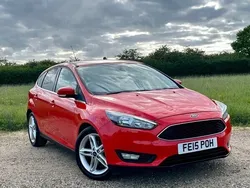 Red Used 2015 Ford Focus Zetec Hatchback | £4,495 (A bit pricey)