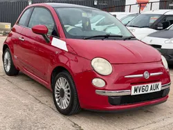 Red Used 2010 Fiat 500 Lounge Hatchback | £1,150 (Fair price)