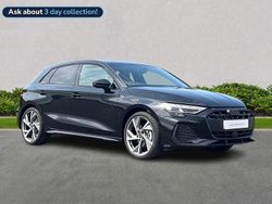 Black Used 2025 Audi A3 Black Edition Hatchback | £29,283 (A bit pricey)