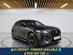 Black Used 2021 Jaguar F-Pace R-Dynamic SUV | £23,599 (Fair price)