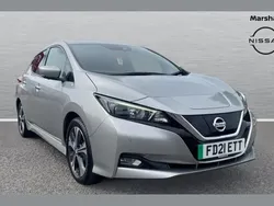 Silver Used 2021 Nissan Leaf N-Connecta Hatchback | £10,102 (Good price)