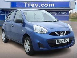 Blue Used 2015 Nissan Micra Visia Hatchback | £4,990 (Fair price)