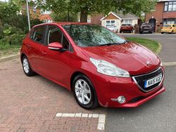 Red Used 2015 Peugeot 208 Active Hatchback | £2,595 (Fair price)