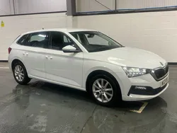 White Used 2021 Skoda Scala SE Technology Hatchback | £11,298 (Fair price)