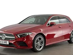 Red Used 2021 Mercedes A250 AMG Line Premium Plus Hatchback | £21,520 (Fair price)