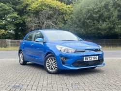 Blue Used 2022 Kia Rio 2 Hatchback | £15,231 (A bit pricey)
