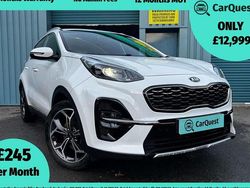 White Used 2018 Kia Sportage GT-Line SUV | £12,999 (Expensive)
