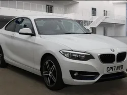 White Used 2017 BMW 218 Sport Line Coupe | £9,295 (Good price)