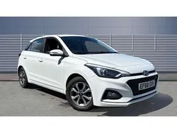 White Used 2019 Hyundai i20 SE Hatchback | £7,867 (Fair price)