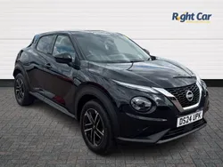 Black Used 2024 Nissan Juke N-Connecta SUV | £16,499 (Fair price)
