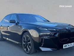 Black Used 2025 BMW 750e M Sport Sedan | £89,990 (Fair price)