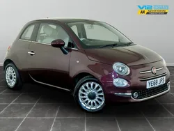 Red Used 2018 Fiat 500 Lounge Hatchback | £5,795 (Good price)