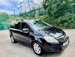 Black Used 2010 Vauxhall Zafira Design Edition MPV | £2,489 (Fair price)